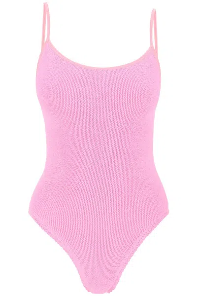Hunza G Pamela One-piece Swimsuit In Pink