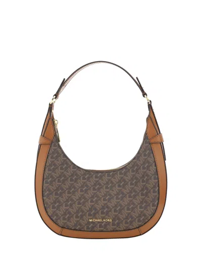 Michael Kors Handbag  Woman Colour Brown In Brn/luggage