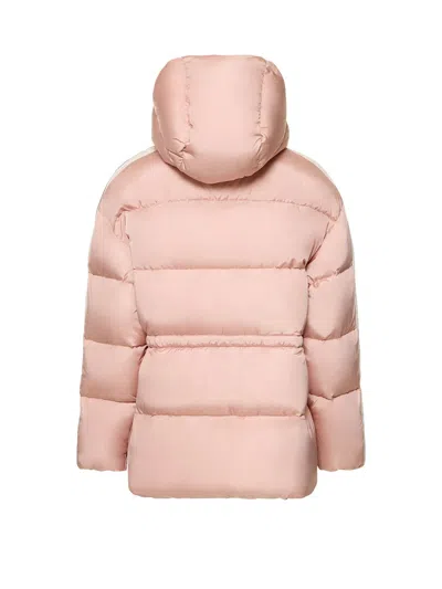 Palm Angels Down Jacket In Pink