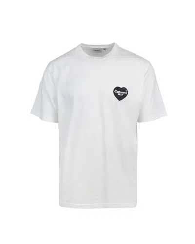 Carhartt Heart Bandana T-shirt In White