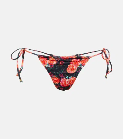 Bananhot Bell Floral Bikini Bottoms In Multicoloured