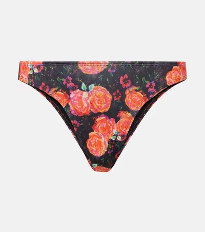 Bananhot Lenny Floral Bikini Bottoms In Multicoloured