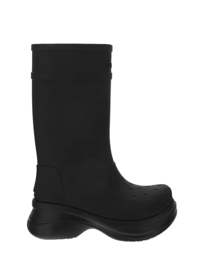 Balenciaga Boots In Black