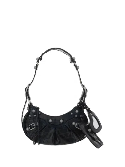 Balenciaga Le Cagole Xs Shoulder Bag In Black