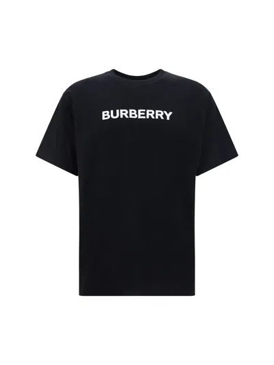 Burberry Men T-shirt In Black