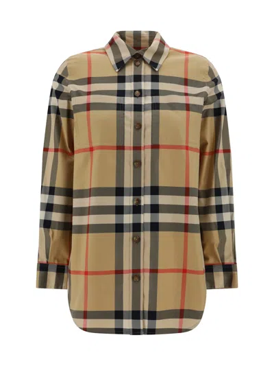 Burberry Women Paola Shirt In Multicolor