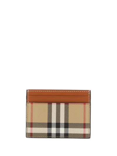 Burberry Women Sandon Card Holder In Multicolor