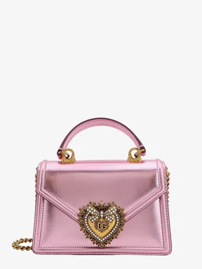 Dolce & Gabbana Woman Devotion Woman Pink Handbags