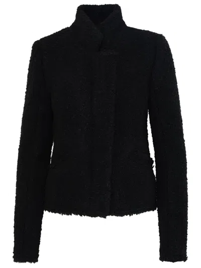 Isabel Marant Graziae Black Wool Blend Jacket