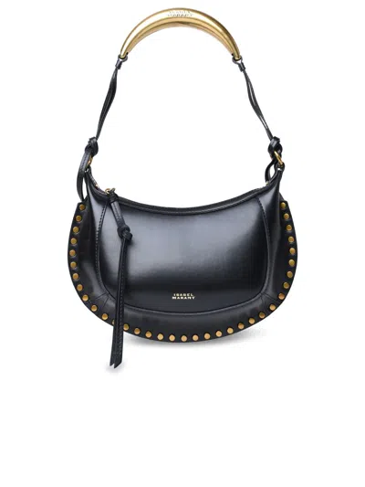 Isabel Marant Woman  'oskan' Black Leather Crossbody Bag