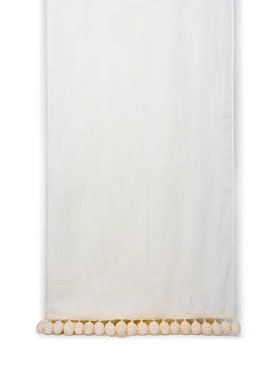 Max Mara Fumana Scarf In White