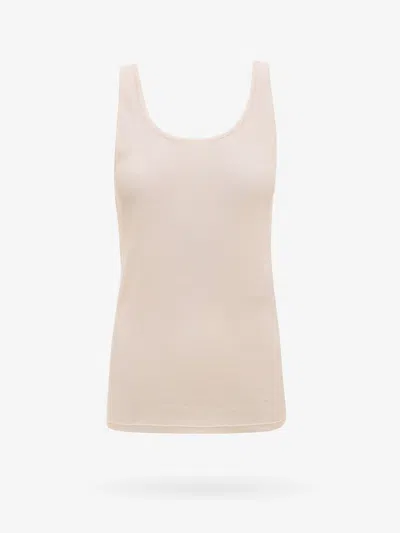 Saint Laurent Woman Top Woman White Top