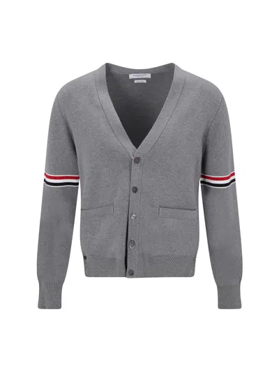 Thom Browne Men Cardigan In Multicolor