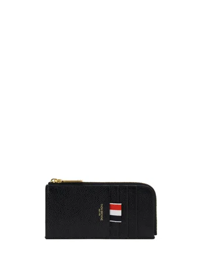 Thom Browne Wallets In Black