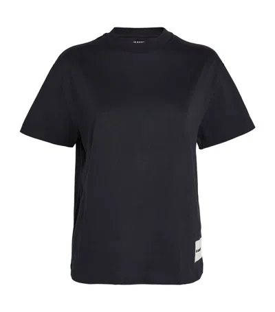 Jil Sander Pack Of 3 Short-sleeve T-shirts In Blue