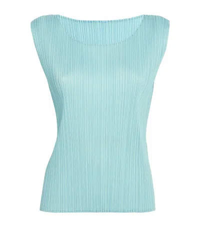 Issey Miyake Monthly Colours March Tank Top In Blue