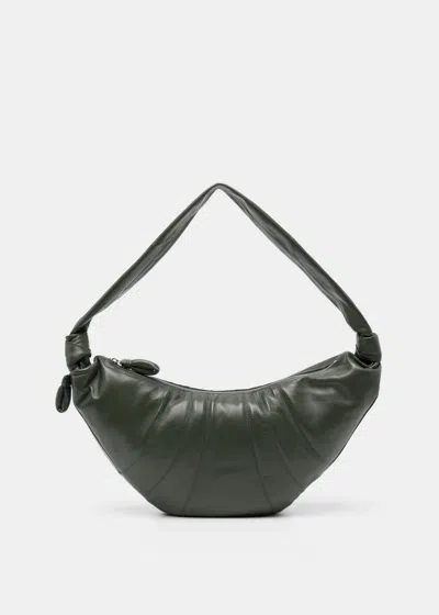 Lemaire Large Croissant Shoulder Bag In Papyrus