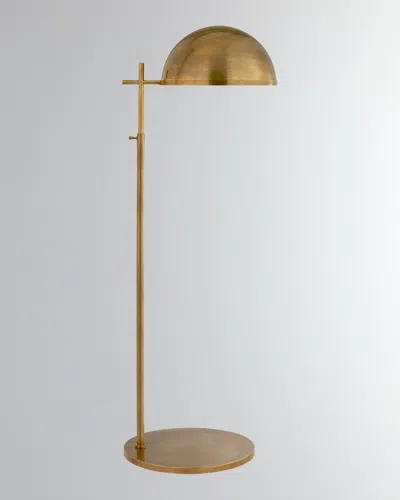 Visual Comfort Signature Dulcet Medium Pharmacy Floor Lamp By Kelly Wearstler In Antique Brass