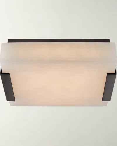 Visual Comfort Signature Covet Small Flush Mount By Kelly Wearstler In Bronze