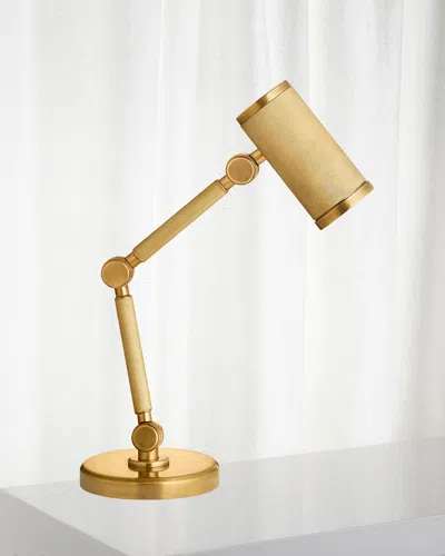 Visual Comfort Signature Barrett Mini Desk Lamp By Ralph Lauren Home In Gold
