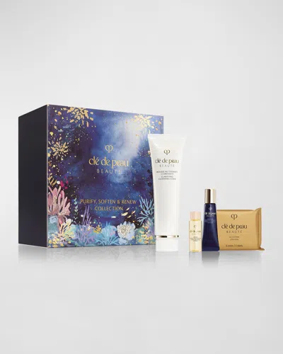 Clé De Peau Beauté Limited Edition Purify, Soften & Renew Collection ($103 Value) In White