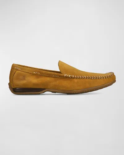 Frye Men's Lewis Leather Venetian Loafers In Golden Rod
