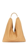 The Row Bindle 3 Large Hobo Bag In Cream Blk