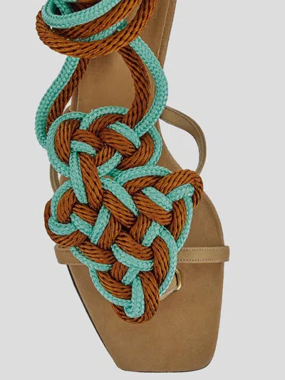 Clove Braided Ropes Sandal In Multi