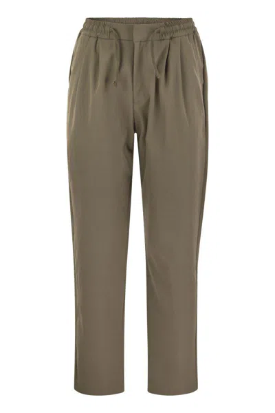 Colmar Classy - Trousers With Darts In Military Green