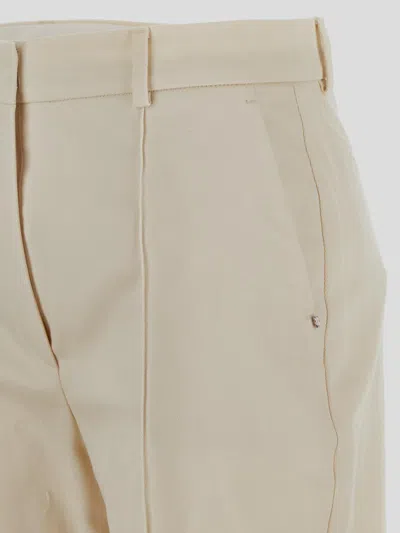 Sportmax Formia Flared Trousers In White