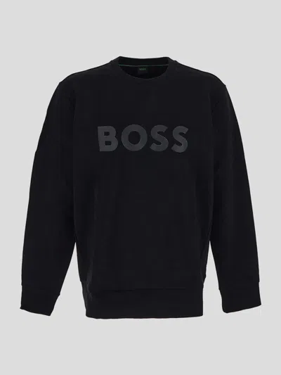 Hugo Boss Boss Sweaters In Black