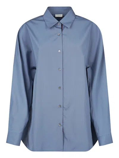 Dries Van Noten Casio Shirt Clothing In Blue