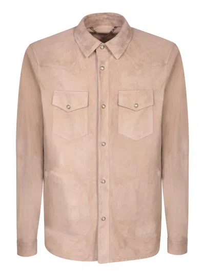 Canali Sovracamicia In Beige