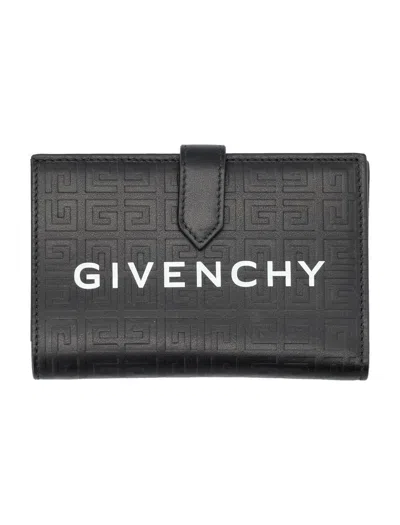 Givenchy G-cut - Medium Bifold Wallet In Black