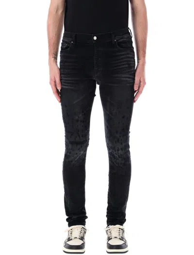 Amiri Shotgun Skinny Jeans In Faded Black