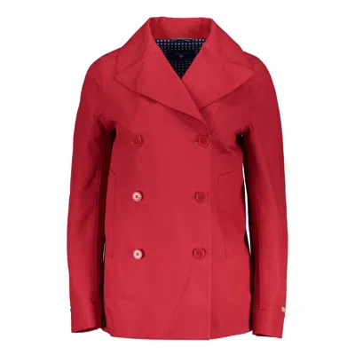 Gant Ele Pink Cotton Sports Jacket In Red