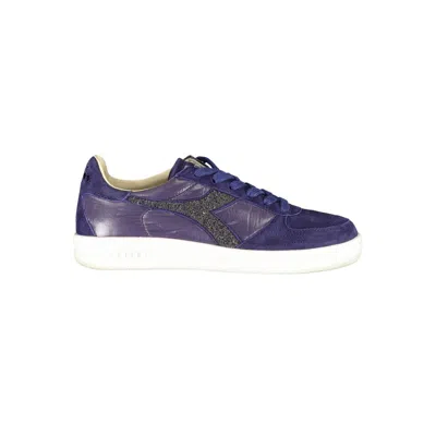 Diadora Elegant Sports Trainers With Swarovski Detailing In Purple