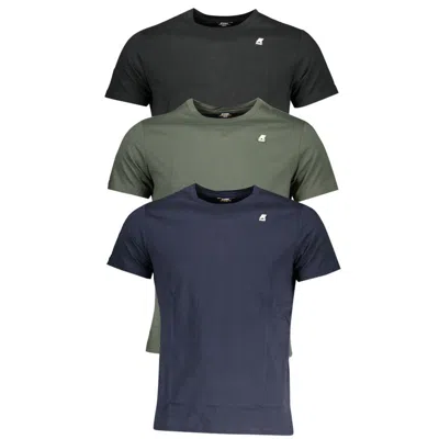 K-way Trio Of Elegance Short Sleeve Tees In Blue