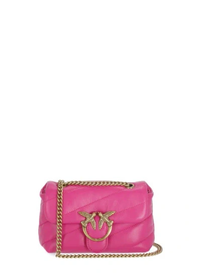 Pinko Love Baby Puff Shoulder Bag In Pink