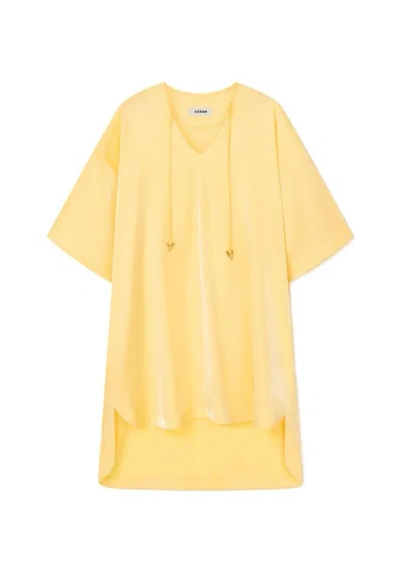 Aeron Destino Tunic Shirt In Yellow