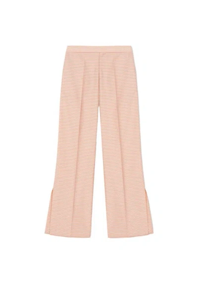 Aeron Bliss Striped Palazzo Pants In Neutrals