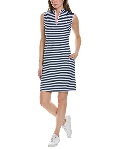 Melly M Mackinaw Shift Dress In Blue
