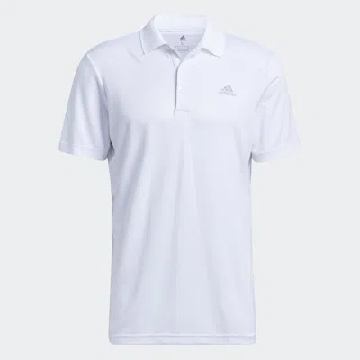 Adidas Originals Men's Adidas Performance Primegreen Polo Shirt In White