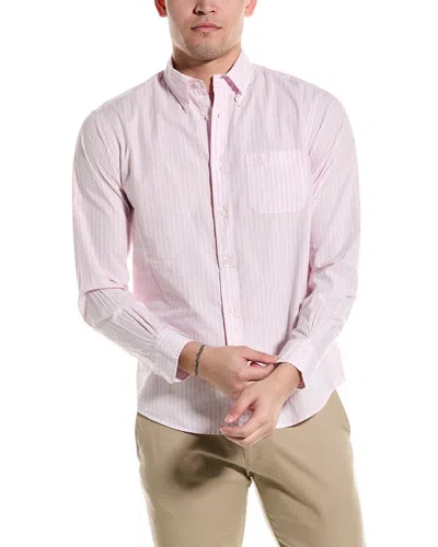 Brooks Brothers Regular Polo Shirt In Pink
