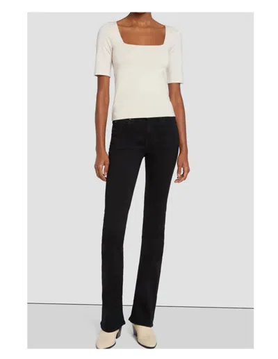 7 For All Mankind Kimmie Bootcut In Black