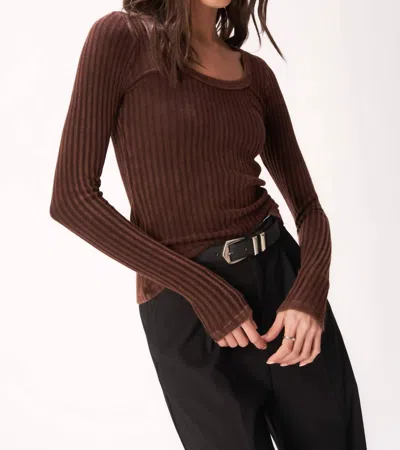 Project Social T Whats The Scoop Top In Espresso In Brown
