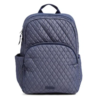 Vera Bradley Essential Large Backpack In Blue