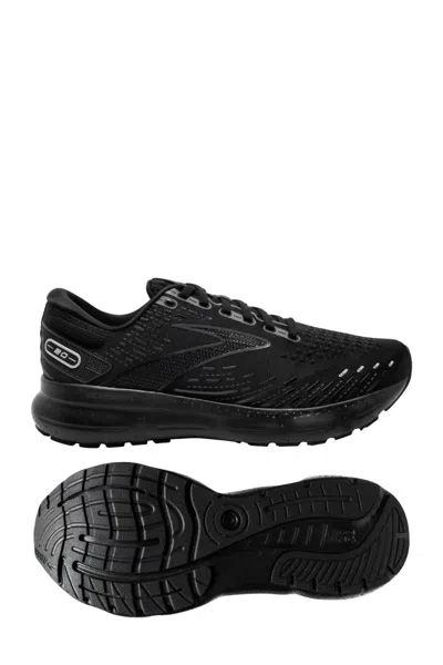 Brooks Men's Glycerin 20 Running Shoes - D/medium Width In Black/black/ebony In Multi