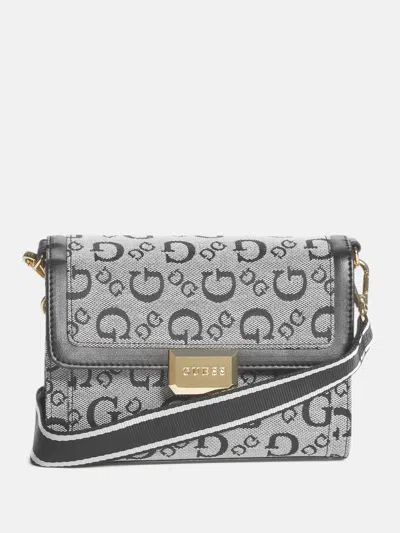 Guess Factory Whitney Wallet-on-a-string In Silver