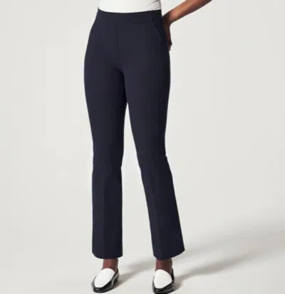 Spanx On-the-go Kick Flare Pant In Classic Navy In Blue